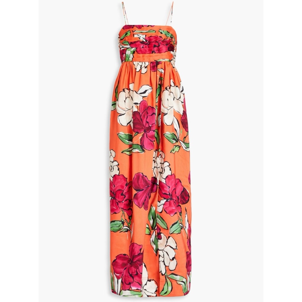 AJE Floral Print Maxi Dress